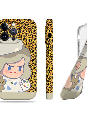 苹果17promax怒宝萌宠菲林情侣手机壳适用苹果华为一加15红米K70PRONOVA14至尊NOVA13PROVIVOY300T