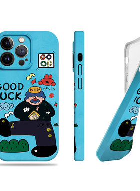 苹果17promax插画大叔女孩菲林情侣手机壳适用苹果华为红米K80PRONOVA13NOVA14至尊VIVOY500IQOOZ9X