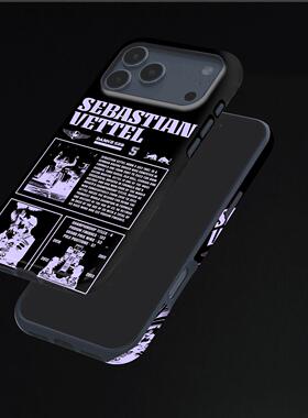 维特尔F1硬壳磨砂磁吸手机壳适用苹果iphone17promax华为P70ULTRAFINDX8PRO荣耀500pro三星S25ULTRA