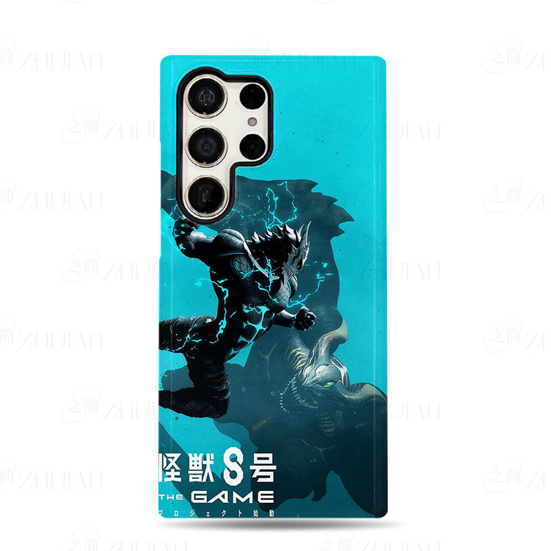 怪兽8号激战磨砂磁吸手机壳大孔亮面硬壳适用苹果iphone18promax华为PURAXVIEW1加13T小米12SULTRA