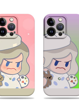 苹果17promax怒宝萌宠菲林情侣手机壳适用苹果华为小米13PROFINDX7ULTRA红米K60EVIVOX100ULTRAVIVOX200S