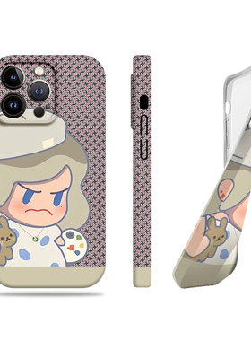 苹果17promax怒宝萌宠菲林情侣手机壳适用苹果华为IQOO15OPPORENO14PRONOVA14至尊红米TURBO4PRO畅享80PRO