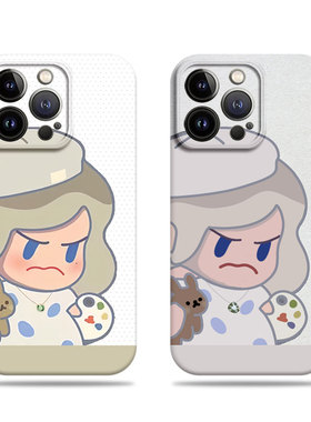 苹果17promax怒宝萌宠菲林情侣手机壳适用苹果华为荣耀400PROFINDX8PRO三星S24PLUS红米K60E小米15至尊