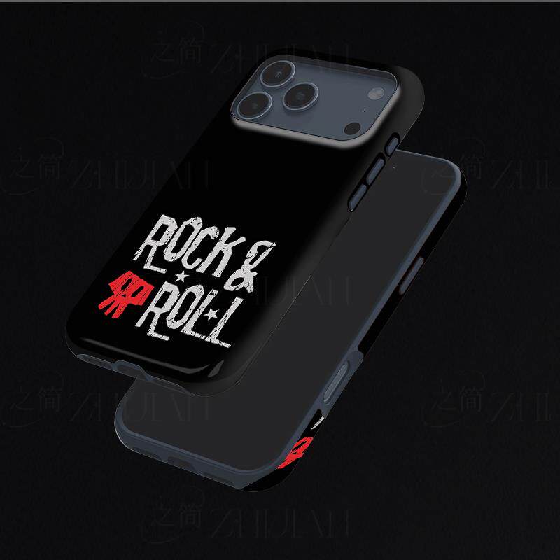 摇滚骷髅磨砂磁吸手机壳大孔亮面硬壳适用苹果iphone18promax华为PURAXVIEW华为PURA90PROMAXOPPOFINDX5PRO