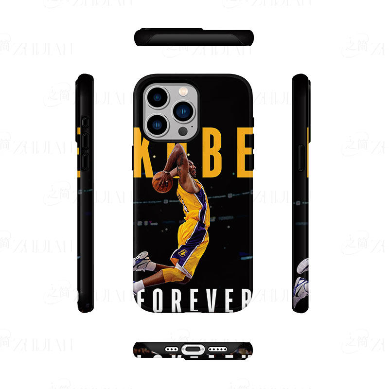 科比扣篮磨砂磁吸手机壳大孔亮面硬壳适用苹果iphone18promax华为PURAXVIEWVIVOS30PROMINI华为NOVA11SE