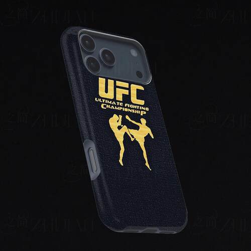 UFC格斗标识磨砂磁吸手机壳大孔亮面硬壳适用苹果iphone18promax华为PURAXVIEW小米17ULTRA华为NOVA7SE