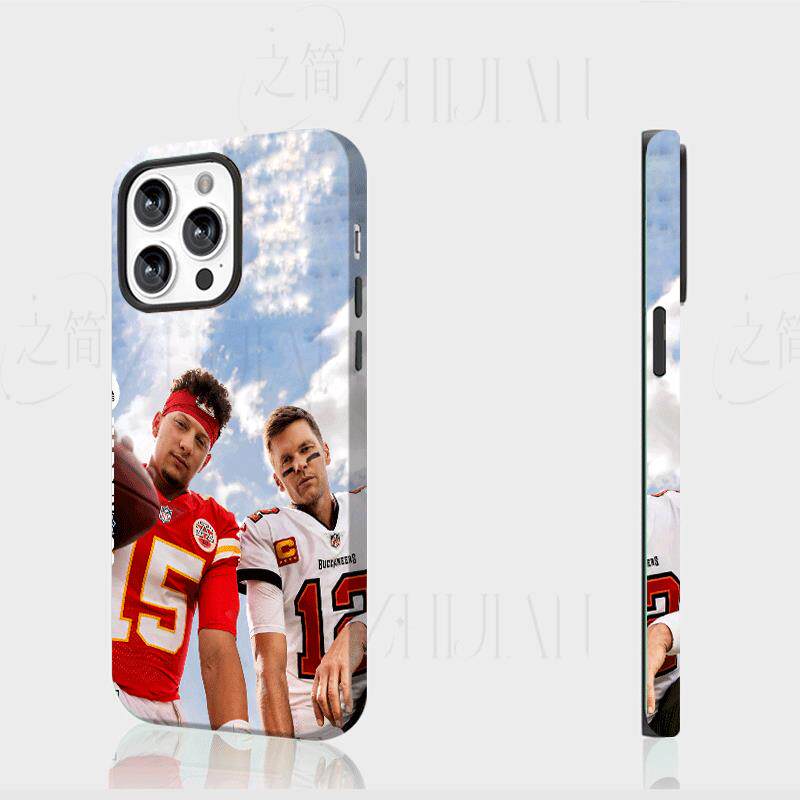 麦登橄榄球22磨砂磁吸手机壳大孔亮面硬壳适用苹果iphone18promax华为PURAXVIEW红米K50至尊版OPPOFINDX7ULTR