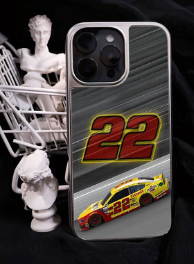 22号赛车手机壳大孔电镀黑框碳纤维二合一玻璃适用苹果17promax华为P60PROPURA70PROPLUS小米17PROMAX