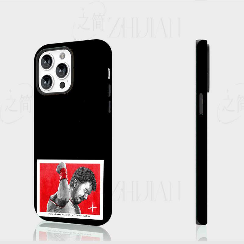 红腕网球选手磨砂磁吸手机壳大孔亮面硬壳适用苹果iphone18promax华为PURAXVIEWOPPOFINDX8ULTRA小米17ULTRA