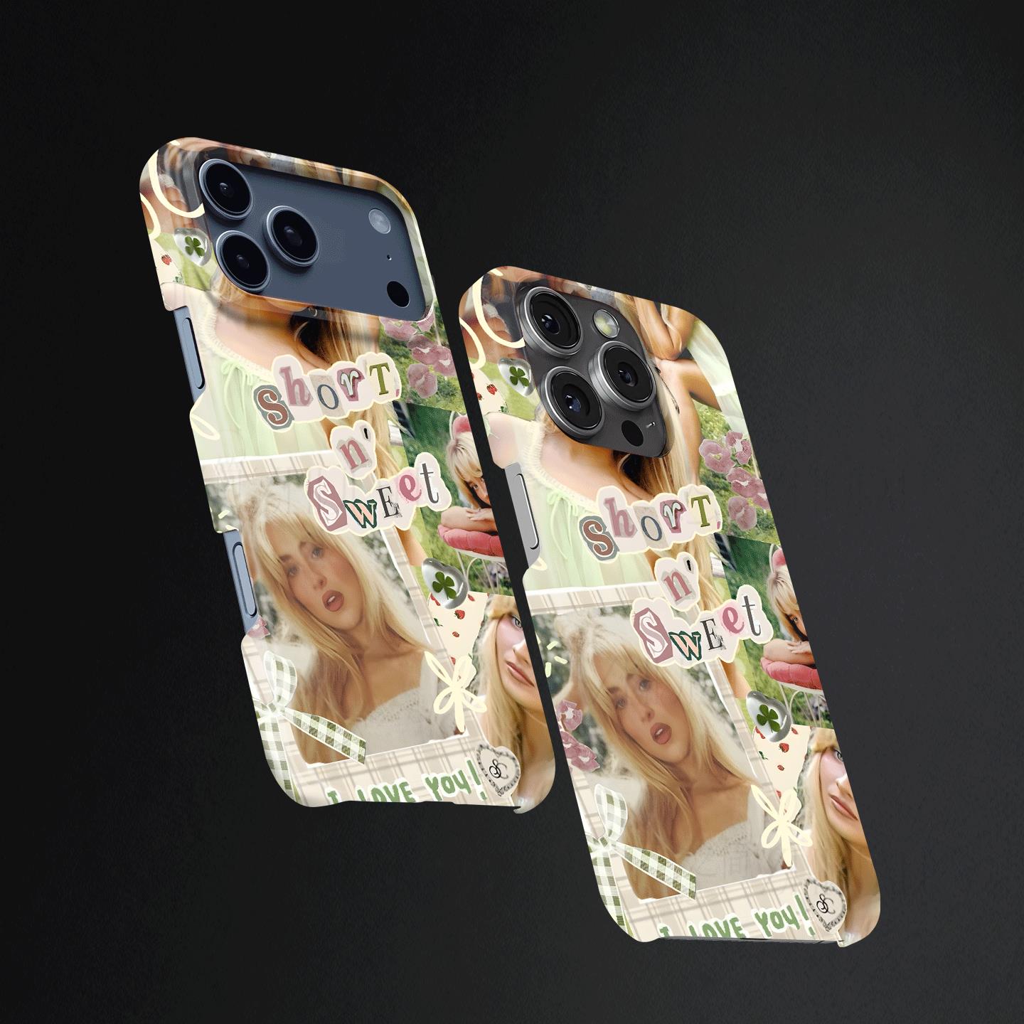 萨布琳娜拼贴硬壳磨砂磁吸手机壳适用苹果iphone17promax华为荣耀500pro小米15PROMATE70PRO+FINDX8PRO