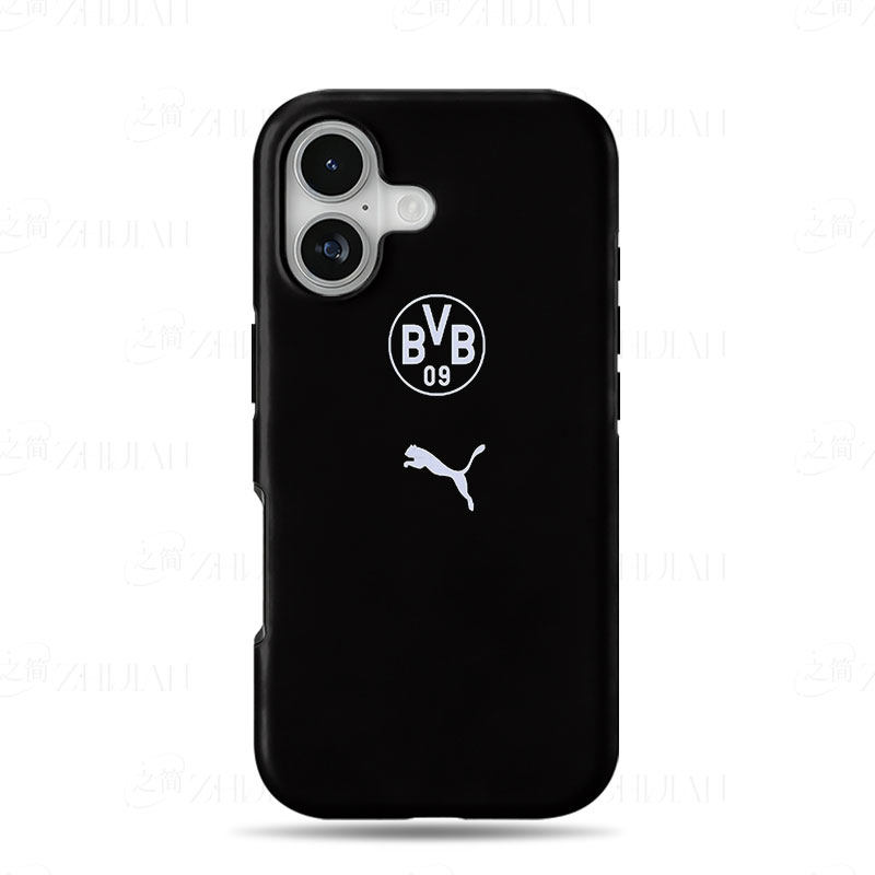 多特彪马徽标磨砂磁吸手机壳大孔亮面硬壳适用苹果iphone18promax华为PURAXVIEW华为NOVA8SE红米K60E