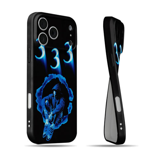 333蓝潮磨砂磁吸手机壳大孔亮面硬壳适用苹果iphone18promax华为PURAXVIEW红米NOTE12TURBO1加TURBO6