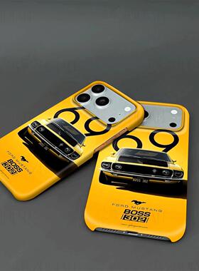 福特野马302硬壳磨砂磁吸手机壳适用苹果iphone17promax华为荣耀MAGIC7PRO小米17PROMAXVIVOX200PROMINImate8