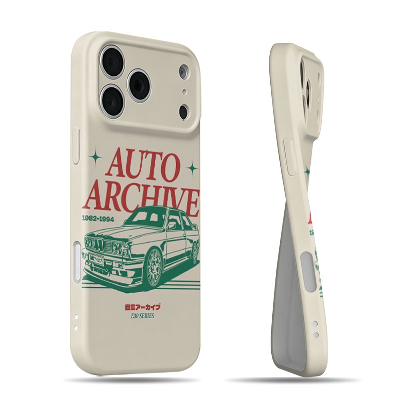 宝马E30磨砂磁吸手机壳大孔亮面硬壳适用苹果iphone18promax华为PURAXVIEWVIVOS18E1加ACE5竞速版