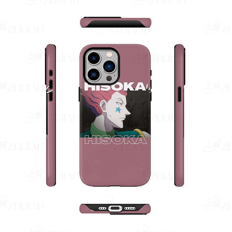 全职猎人西索磨砂磁吸手机壳大孔亮面硬壳适用苹果iphone18promax华为PURAXVIEW红米K90MAX1加13T