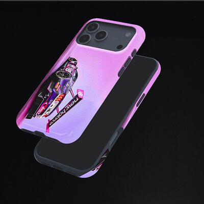 新百伦紫赛车硬壳磨砂磁吸手机壳适用苹果iphone17promax华为VIVOX200S荣耀400PROMATE70PRO+P80ULTRA