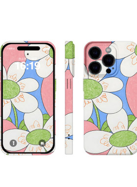 手绘花卉菲林手机壳适用苹果iphone16promax华为OPPOFindX8s红米K70ProOPPOA97荣耀300UltraIQOOneo10Provivo