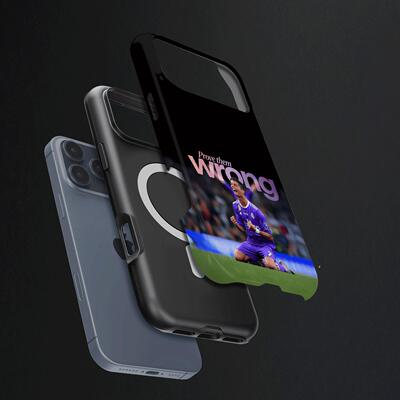 C罗皇马庆祝硬壳磨砂磁吸手机壳适用苹果iphone17promax华为VIVOX200至尊三星S25ULTRAmate80pro荣耀MAGIC8PR