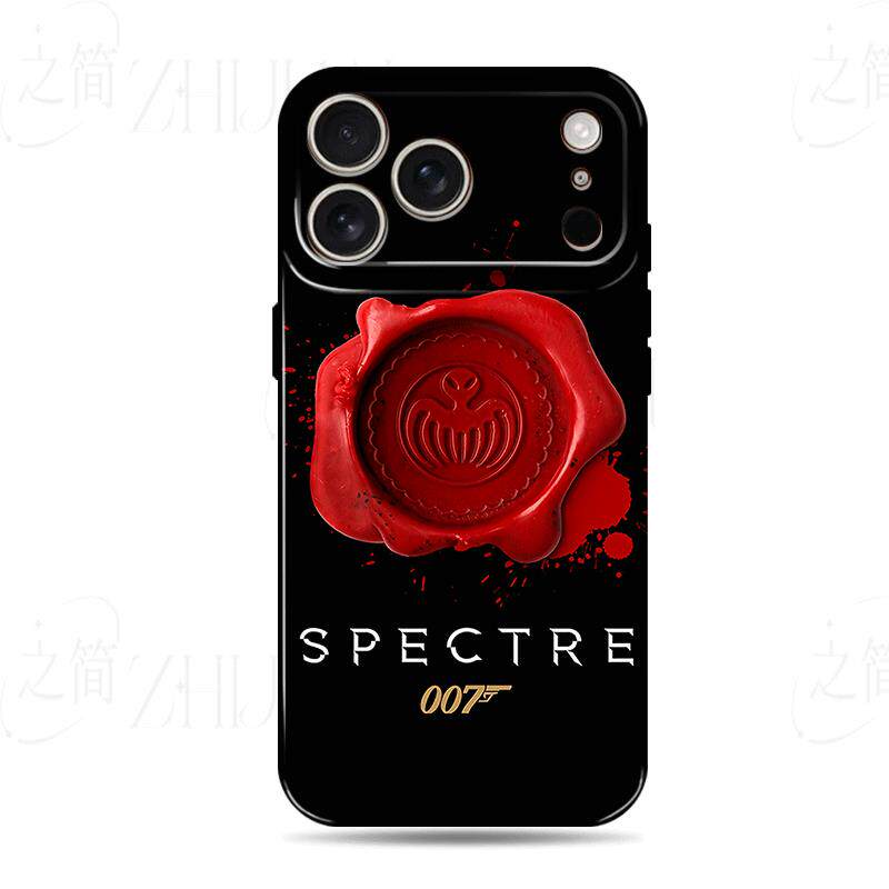 007幽灵党磨砂磁吸手机壳大孔亮面硬壳适用苹果iphone18promax华为PURAXVIEW红米K70EIQOONEO7