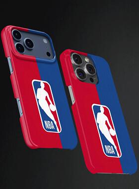 NBA标志壁硬壳磨砂磁吸手机壳适用苹果iphone17promax华为OPPOFINDX9PRO小米14proP80ULTRAVIVOX200至尊