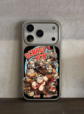 大金刚群像手机壳大孔电镀黑框碳纤纹二合一磁吸适用苹果17promax华为PURA70ULTRA小米17PROMAXMATE70PROPLUS