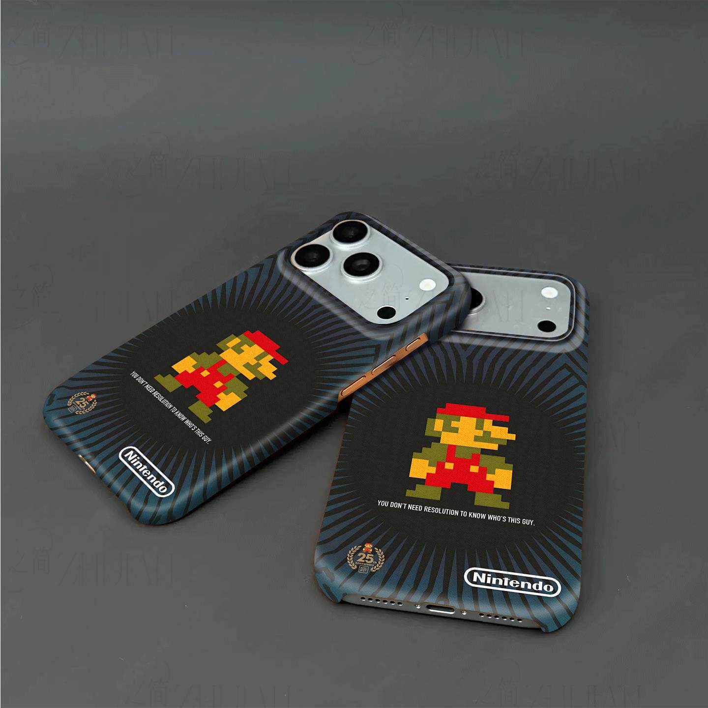 任天堂马里奥硬壳磨砂磁吸手机壳适用苹果iphone17promax华为mate80pro荣耀400PROVIVOX300PROFINDX8至尊