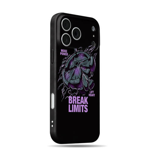紫电杠铃磨砂磁吸手机壳大孔亮面硬壳适用苹果iphone18promax华为PURAXVIEW华为MATE40PROPLUS华为NOVA12PRO