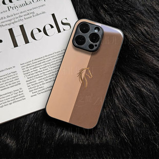 苹果17promax马头tr玻璃手机壳马年新年祝福有钱适用苹果华为IQOONEO10PROPLUS真我GT8PRO一加ACE5竞速版P80P