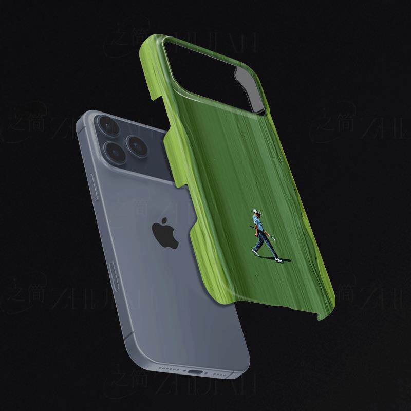 迷你高尔夫画磨砂磁吸手机壳大孔亮面硬壳适用苹果iphone18promax华为PURAXVIEW荣耀200Pro1加ACE5至尊版