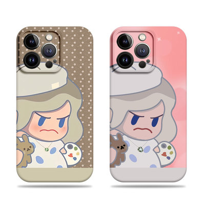 苹果17promax怒宝萌宠菲林情侣手机壳适用苹果华为NOVA12PRO小米13ULTRA三星S24ULTRAIQOOZ9XMATE60PRO+