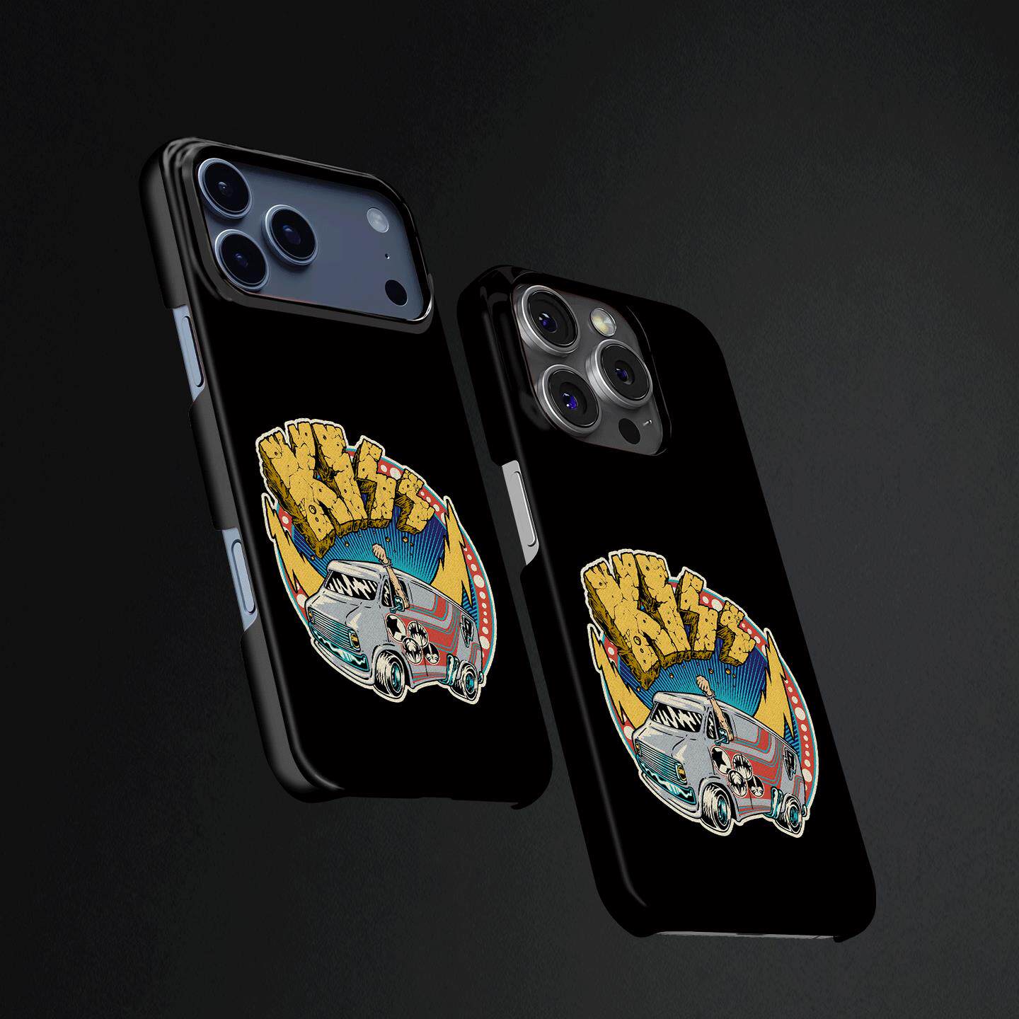 KISS摇滚面包车硬壳磨砂磁吸手机壳适用苹果iphone17promax华为VIVOX200S荣耀500proVIVOX200PROMINIP70PRO