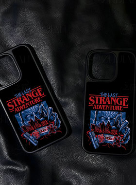 最后奇异冒险手机壳大孔电镀黑框碳纤纹二合一磁吸适用苹果17promax华为P60PROPURA70ULTRAPURA80ULTRA