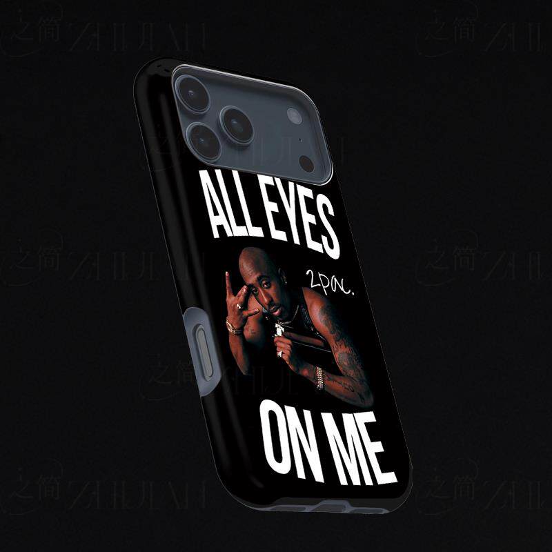 2Pac说唱磨砂磁吸手机壳大孔亮面硬壳适用苹果iphone18promax华为PURAXVIEW华为NOVA13PRO荣耀400PRO