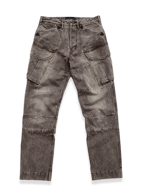 西里布复古直筒工装休闲裤纯棉帆布摩托机车骑士裤重磅水洗非rrl