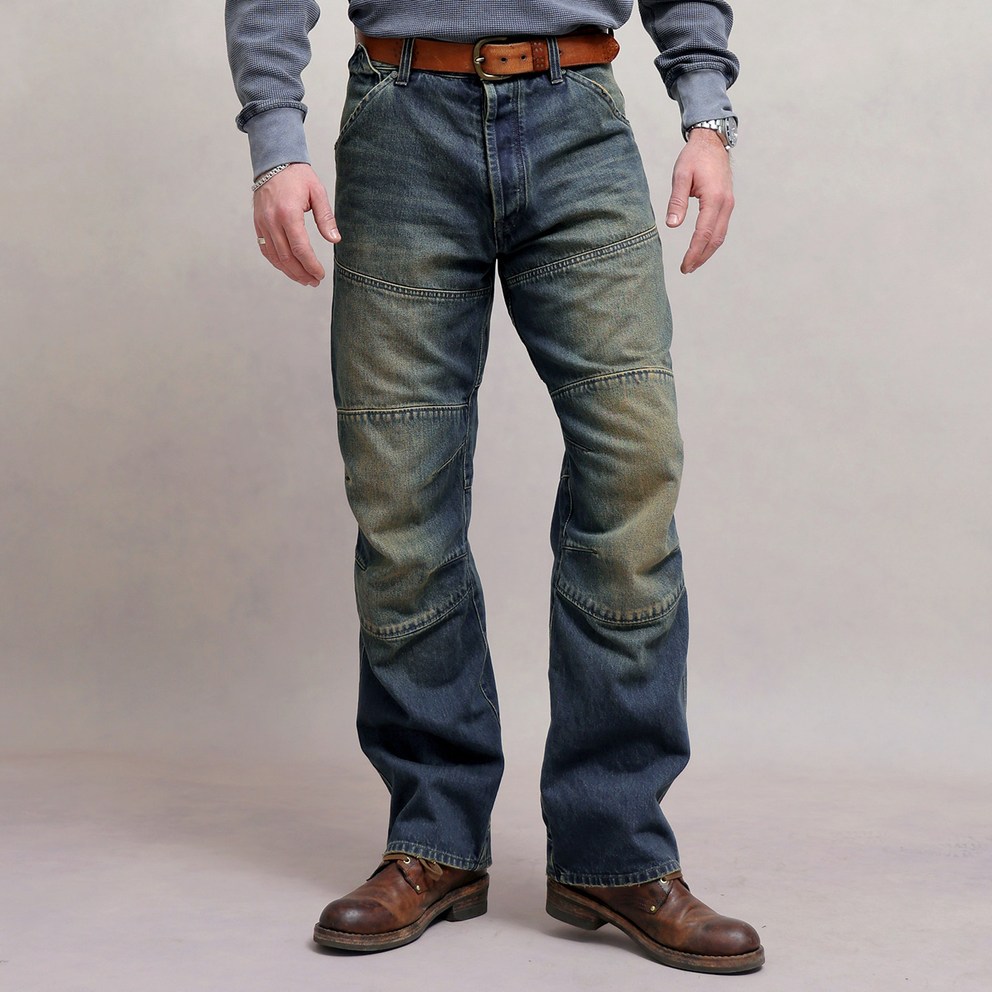 西里布咔叽复古3D立体机车男石洗宽松牛仔裤直筒休闲工装长裤,男装,牛仔裤,淘宝优惠券,粉丝福利购,淘宝优惠卷