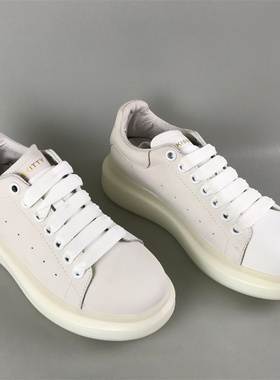 35.40码孤品专柜断码清仓撤柜春秋系带百搭小白鞋平底休闲板鞋女