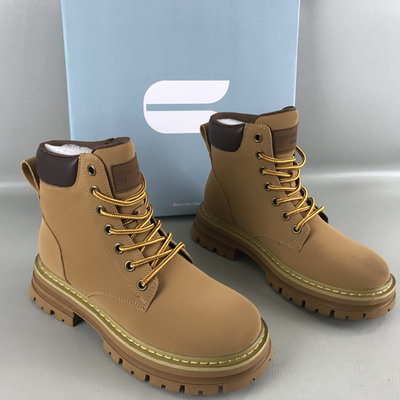 comely/康莉正品女靴断码撤柜冬季加绒里英伦风马丁靴爆款大黄靴