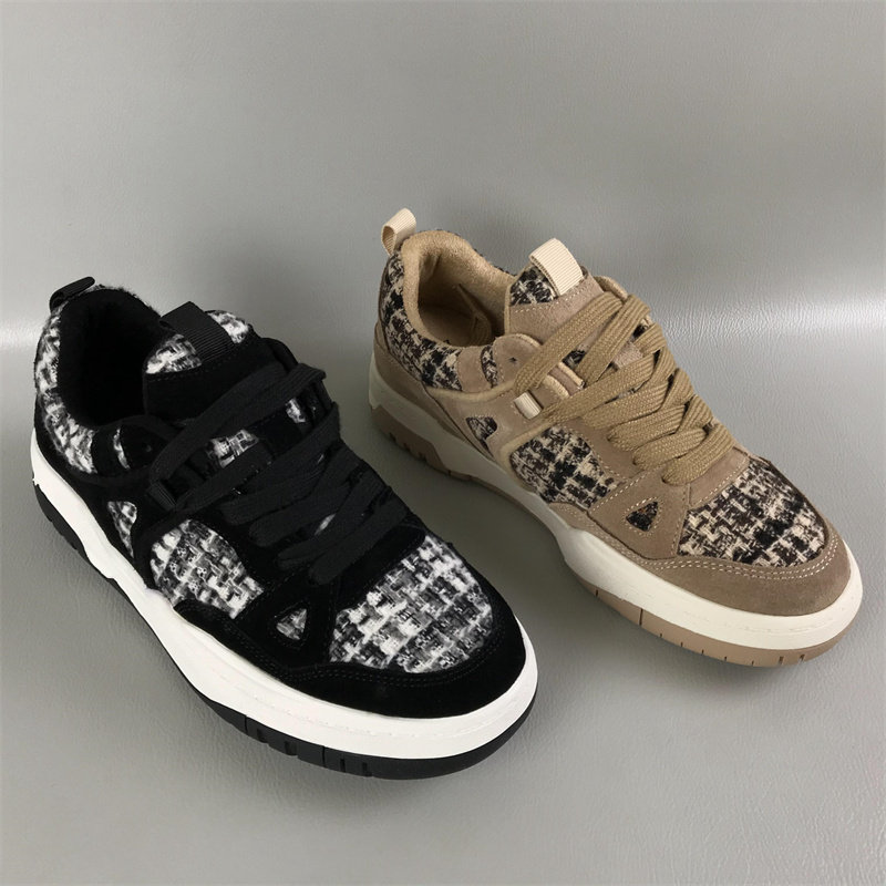 时尚休闲鞋专柜清仓断码撤柜春秋系带厚底织物小香风格纹单鞋女鞋,女鞋,时尚休闲鞋,淘宝优惠券,粉丝福利购,淘宝优惠卷