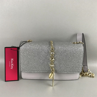 Kiss Kitty小猫女包撤柜夏季百搭链条单肩斜挎包小众设计感小方包