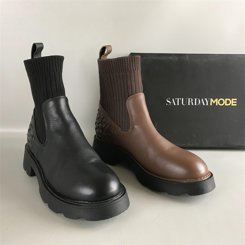 SATURDAYMODE断码撤柜马丁靴