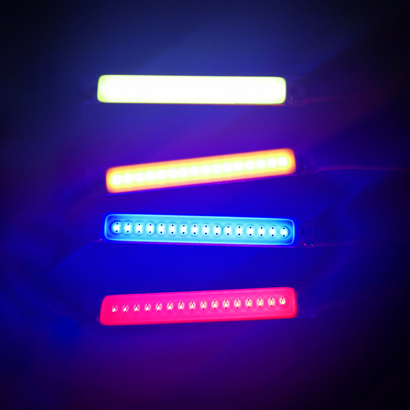 원격 제어 모델 자동차 조명 TRX4 수정 및 업그레이드 된 등산 자동차 섀시 조명 상단 행 조명 6V 4 가지 색상