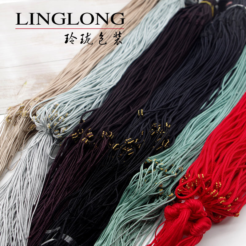 简约吊坠挂绳平安扣手工编织男女玉佩挂坠翡翠蜜蜡黄金配绳可调节