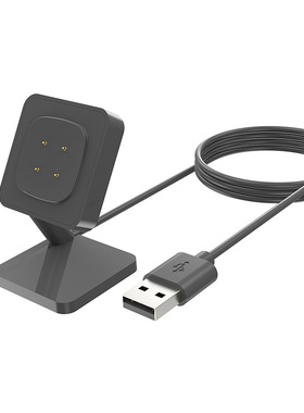 适用Fitbit Versa 4 3 迷你座充 充电器 sense 2座充 底座充电线