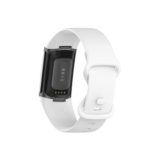 适用fitbit charge6/charge5官方款硅胶表带智能运动手环带现货批