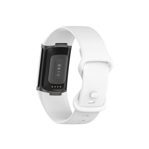 适用fitbit charge6/charge5官方款硅胶表带智能运动手环带现货批