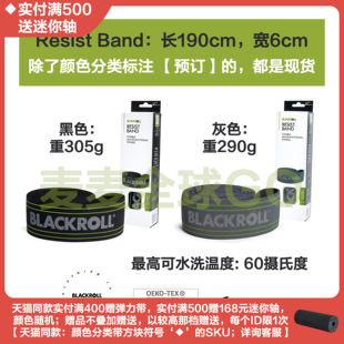 BLACKROLL Band弹力带瑜伽健身拉力绳阻力伸展辅助训练带 Resist