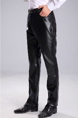 Pantalon cuir homme droit - Ref 1487454 Image 4