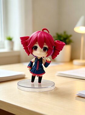 Q版重音  虚拟歌姬手办美少女摆件二次元迷你公仔机箱模型