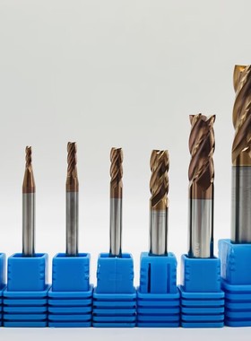 山豹CACK520钨钢涂层4刃铣刀/加长铣刀.适合加工HRC40以内合金料