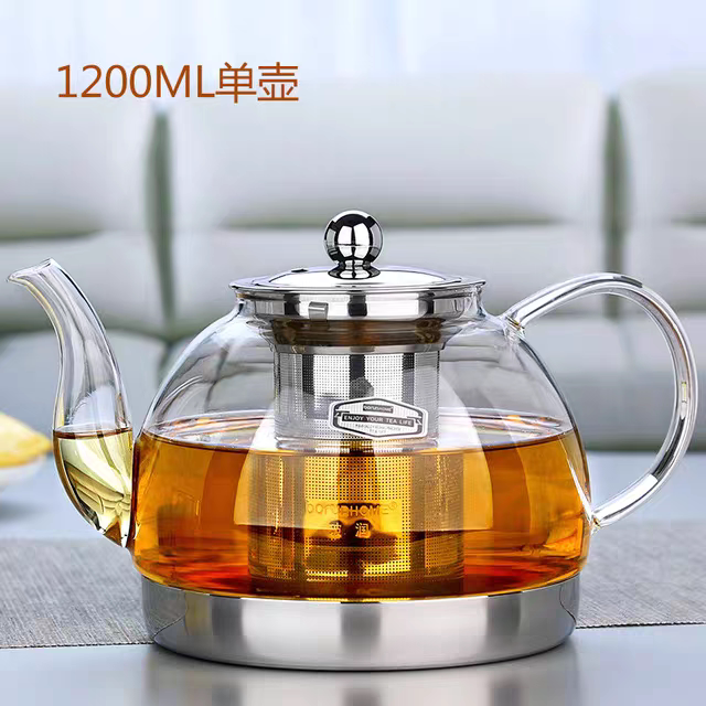 玻润电磁专用玻璃壶电陶炉白茶普洱黑茶耐热高温烧水煮茶壶